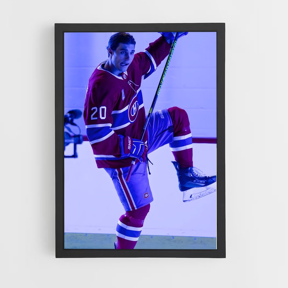 Poster L'Esprit du Hockey Slovak – affiche Hockey sur glace (vue 2)